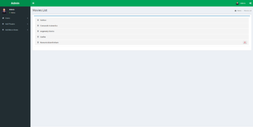 Online Movie Ticket Booking System in php