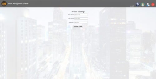 Asset Management System Project in php - Image 4