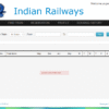 Railway Reservation System in php