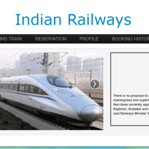 Railway Reservation System in php Railway Reservation System in php