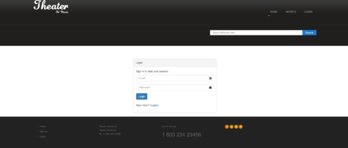 Online Movie Ticket Booking System in php