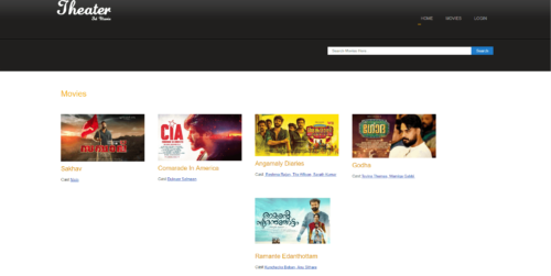 Online Movie Ticket Booking System in php
