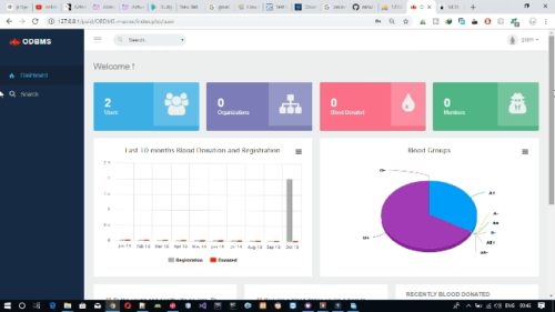 Online Blood Bank Project in PHP MYSQL - Image 3