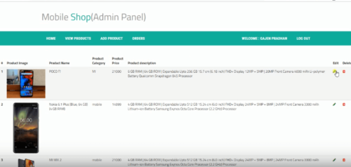 Online Mobile Shopping Project in PHP - Image 2