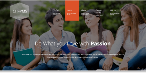 Placement Management System Project in PHP - Image 3