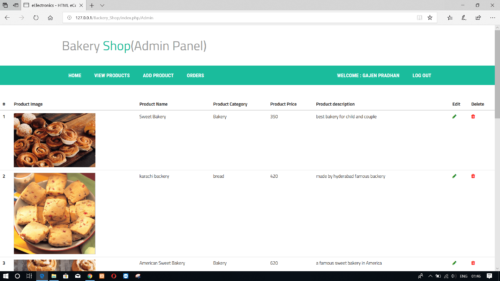 Online Bakery Shop Project  In PHP Mysql - Image 2