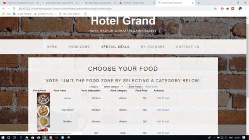 Online Hotel Management System In PHP - Image 3