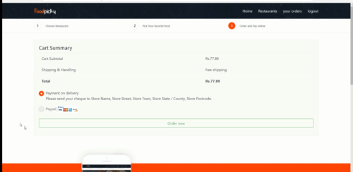 Online Food Ordering System In PHP | Advance - Image 10