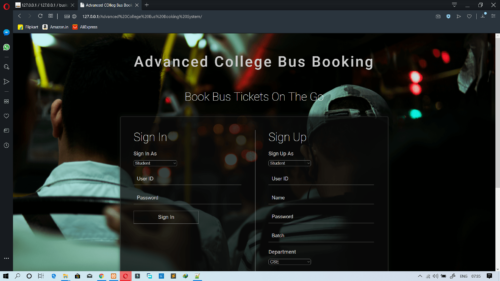 School Bus Booking System project in PHP - Image 5