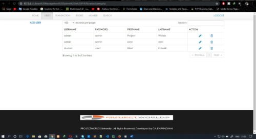 Library Management System In PHP - Image 4