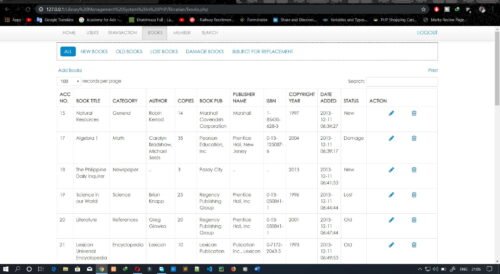 Library Management System In PHP - Image 3
