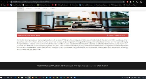 Library Management System In PHP - Image 5