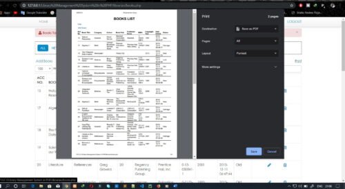 Library Management System In PHP - Image 6
