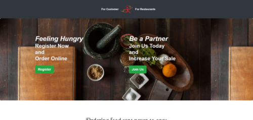 Python Django Online Food ordering System