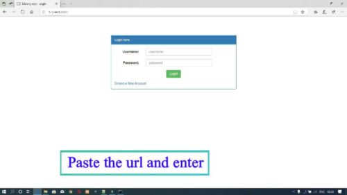 snapshot Library Management System Project in Django Python