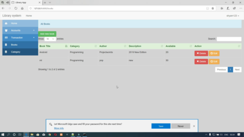 Library Management System  Project in Django Python - Image 4
