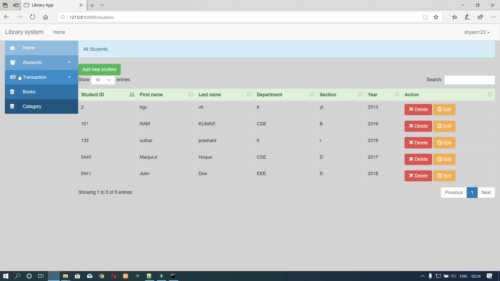 Library Management System  Project in Django Python - Image 5