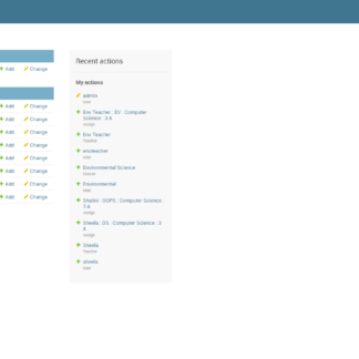 Python Django College Management System | Projectworlds Store