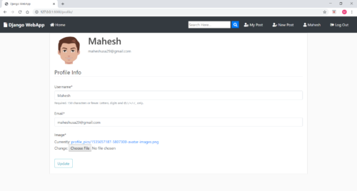 Python Django File Sharing Project - Image 8