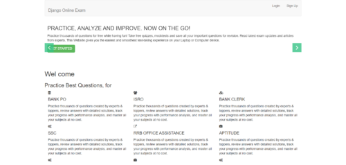 Online Examination System Project in Django - Image 3