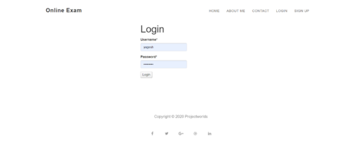 Online Examination System Project in Django - Image 4