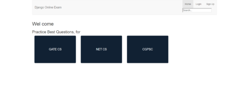 Online Examination System Project in Django - Image 7
