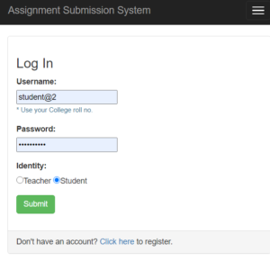 7b4e350f-11ae-4c8f-9110-9e74d11fcff7 Online Assignment Submission Project on Python Django