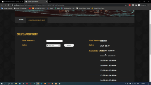 Garage Management System PHP MySQL - Image 2