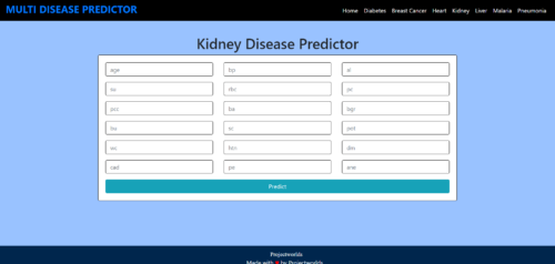 Multiple Disease Prediction using Machine Learning - Image 4