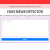 Fake News Detection using Machine Learning NLP