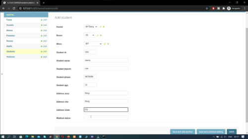 Hostel Management System Python Django - Image 5