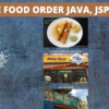 Online Food Ordering Project JAVA JSP  MySQL