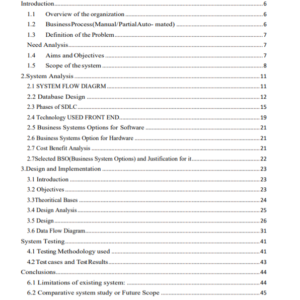 Online Furniture Shop Project in PHP Report