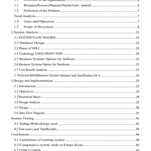 Online Mobile Shopping Project in PHP Project Report