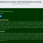 NLP Spelling Correction Python Machine Learning