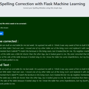 NLP Spelling Correction Python Machine Learning