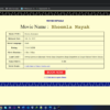 Online movie ticket booking Project in python django