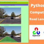 Road Lane Detection Computer Vision Python Flask Web app