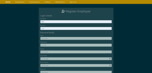 Payroll Management System using NodeJs, Express, Mongoose Project with Source Code - Image 3