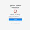 Object detection Python Machine Learning Web App