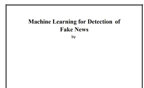 fake news