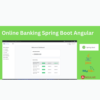 Online Banking Spring Boot Angular Project with Source Code