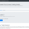 2 Automated Answer Grading System Machine Learning Project