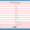 1 Rainfall Prediction using LogisticRegression Flask Web App