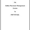 Placement Management System PHP Project Report