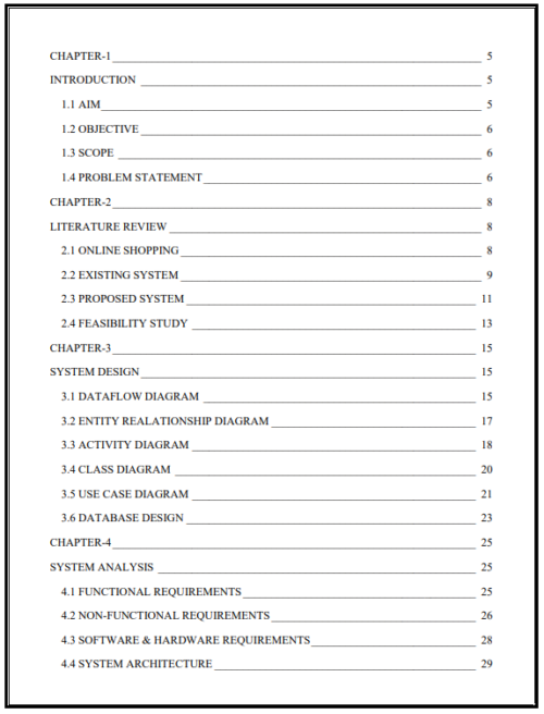 Online Shopping Java Project Report - Image 4