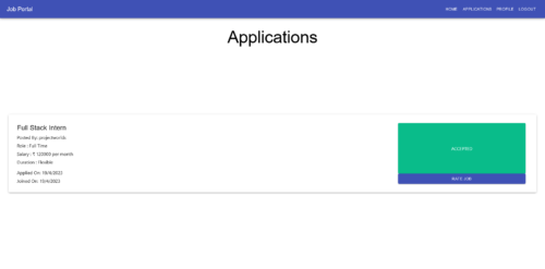 Online Job Portal MERN Stack React MongoDB Nodejs