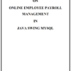 1 Payroll Management Project JAVA Report