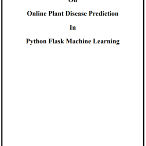 Plant Disease Prediction Project Report