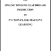 Tomato Leaf Disease Prediction Project Report